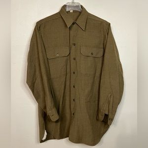 Vintage Military Shirt - Small